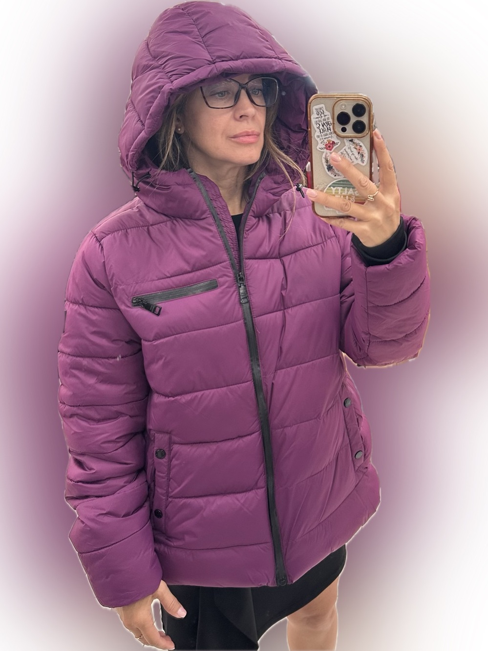 Steve Madden puffer Jacket EUC